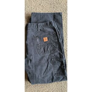 Carhartt Black Denim Carpenter Pants37x29.5